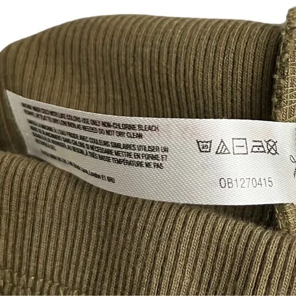 URBAN OUTFITTERS Ribbed High Waist Flare Pants - Picture 10 of 12